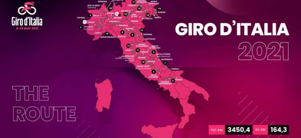 Giro d'Italia: quattro tappe in Trentino ecco cartine e altimetrie